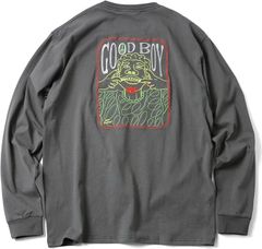 ジョンフルシアンテ タトゥー フェードグレー 長袖Tシャツ レッチリ
