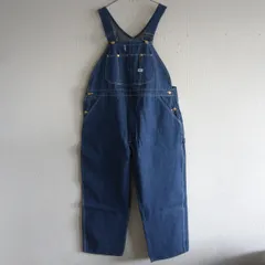 【70S/Dead Stock】LEE【ビッグサイズ デニム オーバーオール】44×29 リー 70年代 ヴィンテージ 古着 26030765