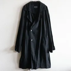 【90s/アーカイブ】GIORGIO ARMANI【レーヨン ロング コート】 54 ブラック ジョルジオアルマーニ 26030955のサムネイル