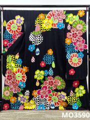 振袖 豪華 銀彩 紋意匠 薔薇 身丈174cm MO2615 - メルカリ