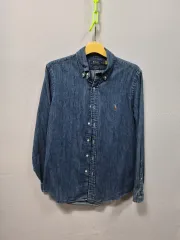 ポロ ラルフローレン デニムシャツ シャツ メンズ M 100 105