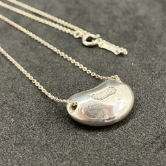 ティファニー ネックレス ビーン Tiffany シルバー 925 18m 豆 - メルカリ