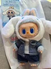 ポップマート 正規品 ラブブ サンリオ シナモロール ぬいぐるみ キーリング