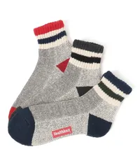 【ムラスポ公式】新品 Healthknit ヘルスニット ソックス 靴下 3足組 シンカー ライン 3Pソックス 191-3650