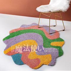 廃盤 IKEA ラグ イドロッツハル マルチカラー - メルカリ