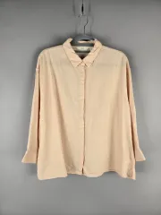 ユニクロ M レディース リネン 麻 8分袖 ブラウス