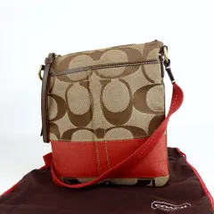 COACH コーチ シグネチャー ミニ ショルダーバッグ キャンバス 15-381(6)