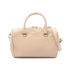 サンローランパリ SAINT LAURENT PARIS ハンドバッグ ベイビーダッフル 330958 ベージュ レザー ベイビーダッフル 2wayショルダー レディース Used B