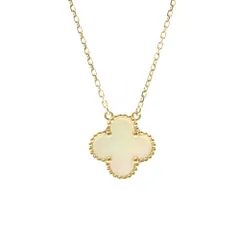 ヴァン・クリーフ＆アーペル(Van Cleef & Arpels) ヴィンテージアルハンブラ K18イエローゴールド(K18YG) マザーオブパール レディース,メンズ ファッション ペンダントネックレス (ゴールド)のサムネイル