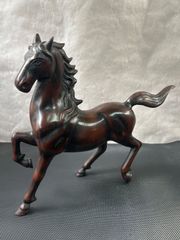 縁起物】那智黒石 馬 置物 オブジェ 跳ね馬 「福」【送料無料】 - メルカリ