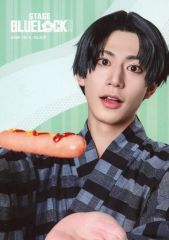 [중고]생사진(남성) 아베 쾌정(칠성 홍랑)/유카타·캐릭터 샷/무대[[블루 록] 3rd STAGE]개인 브로마이드 B