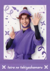 【中古】コレクションカード(男性) 12：西岡諒佑(平滝夜叉丸)/キャラクターショット/ミュージカル「忍たま乱太郎 第15弾 忍術学園 学園祭」ぱしゃこれ