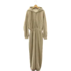 クラネ CLANE HOODED SWEAT ALL IN ONE オールインワン パンツ 長袖 フード ベージュ /HK ■GY20のサムネイル