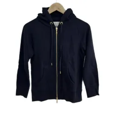 DEUXIEME CLASSE(ドゥーズィエム) パーカー レディース - ネイビー 長袖/ジップアップ Deuxieme Classe（ドゥーズィエムクラス）の「*Oversized Hoodie