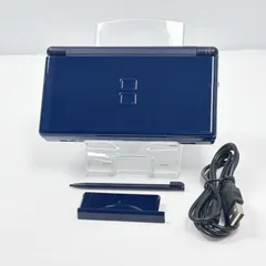 訳あり品 DS Lite エナメルネイビー 遊べるセット 動作確認済み ボタンゴム交換済み ニンテンドー Nintendo dslite DSLITE DS Lite 任天堂 管理番号M1646