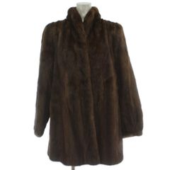 極美品◎ SAGA MINK 銀サガ デミバフミンク 総柄裏地 11号 - メルカリ