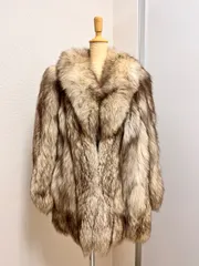 MITSUKOSHI フォックスファーコート 毛皮 C26033131のサムネイル