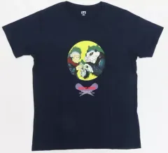 【中古】衣類 虎杖悠仁＆パンダ UTグラフィックTシャツ ネイビー 160サイズ 「呪術廻戦×ユニクロ」