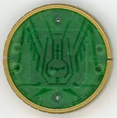 【中古】置物・装飾品 オーメダル バッタ・コア(緑)[DXオーズドライバー]のサムネイル