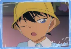 【中古】キャラカード 工藤新一(幼少期) 「名探偵コナン トレーディングビッグクリアカード シークレットトーク」