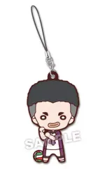 【中古】キーホルダー・マスコット(キャラクター) 大平獅音 「にとたん ハイキュー!! 白鳥沢学園高校(ユニフォーム) ラバーマスコット」