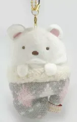 【中古】雑貨 しろくま(ニット) ぶらさげぬいぐるみ 「すみっコぐらし」