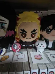 (日本国内限定 タグ0) 鬼滅の刃 鬼滅の刃 煉獄 杏寿郎 ちび ぬいぐるみ ちび ぬいぐるみ