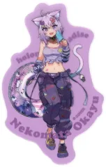 【中古】シール・ステッカー 猫又おかゆ クリアステッカー 「バーチャルYouTuber ホロライブ ホロナツパラダイス」