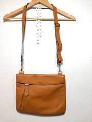 極美品 ottorossi 豊岡鞄 シボ革 ショルダーバッグ キャメル h41