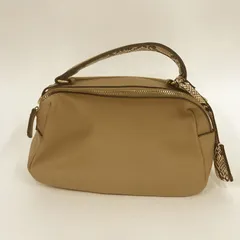 NATURAL BEAUTY BASIC ナチュラルビューティーベーシック ハンド バッグ ベージュ □□のサムネイル