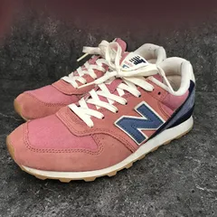 New Balance ニューバランス スエード レザー スニーカー WR996PYA レッド ブルー 23.5cm □□