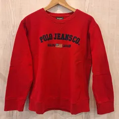 ラルフローレン ポロ ジーンズ スウェット  RALPH LAUREN POLO JEANS CO. Lサイズ トレーナー メンズ 【11873-3】