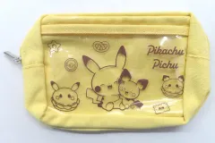 【中古】バッグ ピカチュウ＆ピチュー ポケピース クリアポケット付きポーチ イエロー 「ポケットモンスター」