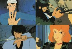 [중고] 엽서 집합(카리오스트로의 성) 연하엽서'84 [루팡 3세 카리오스트로의 성] Animage 부록