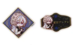 【中古】シール・ステッカー 夏目アンアン クリアステッカーミニ2種セット 「魔法少女ノ魔女裁判×ENOSHIMA TREASURE CAFE」