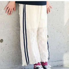 《新品》シアーレースパンツ 80～120㎝ アイボリー F.O.KIDS ボトムス 長ズボン レース R221035のサムネイル