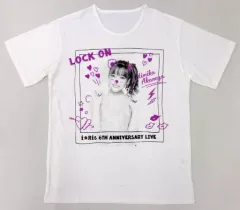 【中古】Tシャツ(女性アイドル) 茜屋日海夏 虹会限定フォトTシャツ ホワイト Lサイズ 「i☆Ris 6th Anniversary Live ～Lock on 無理なんて言わせないっ!～」