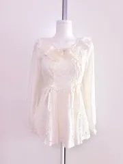 ヴィンテージ リズリサ リボン フリルレイ ワンピース 姫ギャル 量産型