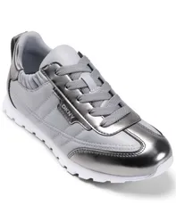 ダナ キャラン ニューヨーク レディース シューズ スニーカー レース DKNY Womens Fahn Lace Up Sneakers Nickelのサムネイル