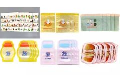 [중고] 잡화 총 6 종 세트 지퍼 가방 [이치 반 쿠지 커피 곳 코메다 커피 숍] D 상