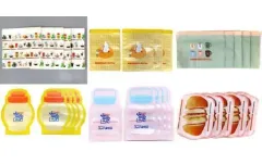 【中古】雑貨 全6種セット ジッパーバッグ 「一番くじ 珈琲所 コメダ珈琲店」 D賞