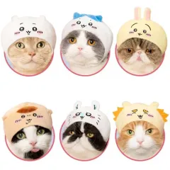 【中古】雑貨 全6種セット 「かわいい かわいい ねこのかぶりもの ちいかわ」