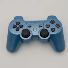 PS3 純正 コントローラー キャンディブルー DUALSHOCK3 ジャンク 不具合あり ひび割れあり 動作未確認 プレイステーション3 ソニー 周辺機器