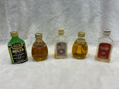 【古酒】特級 サントリー / Pinch / Dimple / Bell's ミニボトル 5本セット 50ml 未開栓 当時物 オールドボトルのサムネイル