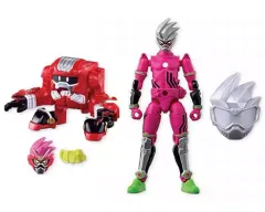 【中古】食玩 トレーディングフィギュア 仮面ライダーエグゼイド ロボットアクションゲーマー レベル3 クロスアーマー+アクションボディセット 「装動 仮面ライダーエグゼイド STAGE3」