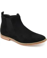 バンス メンズ シューズ ブーツ・レインブーツ チェルシーブーツ チェルシー ブーツ Vance Co Marshall Mens Chelsea Boot Black ブラック