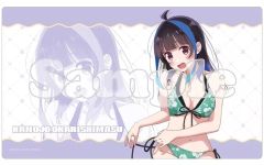 [중고] 탁상 매트 야에 모리 미에 (수영복) 고무 매트 [그녀, 빌립니다 제3기]