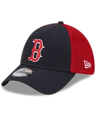 ニューエラ メンズ アクセサリー 帽子 New Era Mens Navy Boston Red Sox Team Neo 39THIRTY Flex Hat Navy ネイビー