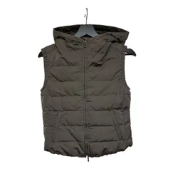  エスマックスマーラ 'S Max Mara レディース ダウンベスト フード グースダウン 36(S相当) ブラウン 91560309【B108】のサムネイル