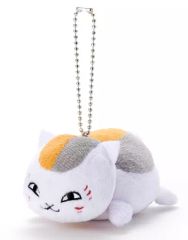 [중고] 키홀더 마스코트(캐릭터) 냥코 선생님 봉제인형(볼 체인 첨부) [나츠메 친구장]